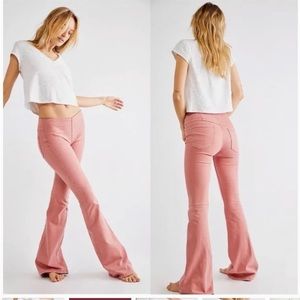 Free People Penny Pull-On Flare Jeans